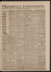 Providence Independent, V. 5, Thursday, November 20, 1879, [Whole Number: 232]
