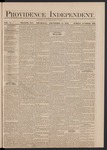 Providence Independent, V. 5, Thursday, December 18, 1879, [Whole Number: 236]