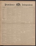 Providence Independent, V. 8, Thursday, July 13, 1882, [Whole Number: 370]
