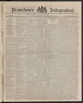 Providence Independent, V. 8, Thursday, January 18, 1883, [Whole Number: 397]