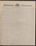 Providence Independent, V. 8, Thursday, May 10, 1883, [Whole Number: 412]