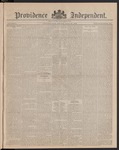 Providence Independent, V. 8, Thursday, May 24, 1883, [Whole Number: 414]