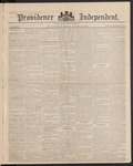 Providence Independent, V. 9, Thursday, August 30, 1883, [Whole Number: 428]