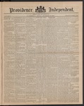 Providence Independent, V. 9, Thursday, November 22, 1883, [Whole Number: 440]