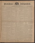 Providence Independent, V. 10, Thursday, August 14, 1884, [Whole Number: 478]