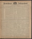Providence Independent, V. 10, Thursday, August 21, 1884, [Whole Number: 479]