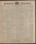 Providence Independent, V. 10, Thursday, October 23, 1884, [Whole Number: 488]