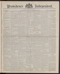 Providence Independent, V. 10, Thursday, November 20, 1884, [Whole Number: 492]
