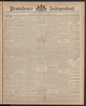 Providence Independent, V. 10, Thursday, December 18, 1884, [Whole Number: 496]