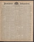 Providence Independent, V. 10, Thursday, January 1, 1885, [Whole Number: 498]
