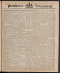Providence Independent, V. 10, Thursday, January 22, 1885, [Whole Number: 501]