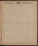 Providence Independent, V. 10, Thursday, February 26, 1885, [Whole Number: 506]