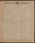 Providence Independent, V. 10, Thursday, April 30, 1885, [Whole Number: 515]