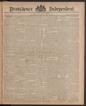 Providence Independent, V. 10, Thursday, May 14, 1885, [Whole Number: 517]