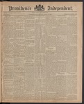 Providence Independent, V. 10, Thursday, May 21, 1885, [Whole Number: 518]