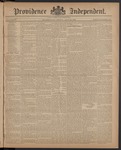Providence Independent, V. 10, Thursday, May 28, 1885, [Whole Number: 519]