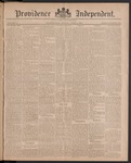 Providence Independent, V. 11, Thursday, June 11, 1885, [Whole Number: 521]