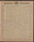 Providence Independent, V. 11, Thursday, June 18, 1885, [Whole Number: 522]