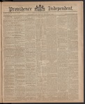 Providence Independent, V. 11, Thursday, August 20, 1885, [Whole Number: 531]