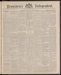 Providence Independent, V. 11, Thursday, October 1, 1885, [Whole Number: 537]