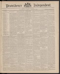Providence Independent, V. 11, Thursday, October 22, 1885, [Whole Number: 540]