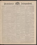 Providence Independent, V. 11, Thursday, November 5, 1885, [Whole Number: 542]
