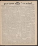 Providence Independent, V. 11, Thursday, January 14, 1886, [Whole Number: 551]