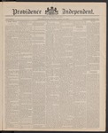Providence Independent, V. 11, Thursday, April 29, 1886, [Whole Number: 565]