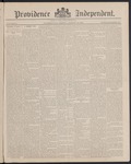 Providence Independent, V. 12, Thursday, August 12, 1886, [Whole Number: 582]