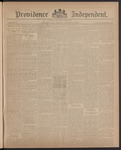 Providence Independent, V. 12, Thursday, October 28, 1886, [Whole Number: 593]