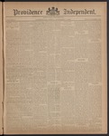 Providence Independent, V. 12, Thursday, November 11, 1886, [Whole Number: 595]