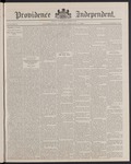 Providence Independent, V. 12, Thursday, January 6, 1887, [Whole Number: 603]