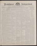Providence Independent, V. 12, Thursday, January 27, 1887, [Whole Number: 606]