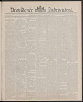 Providence Independent, V. 13, Thursday, September 1, 1887, [Whole Number: 637]