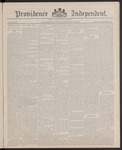 Providence Independent, V. 13, Thursday, September 29, 1887, [Whole Number: 641]