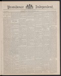 Providence Independent, V. 13, Thursday, December 1, 1887, [Whole Number: 649]