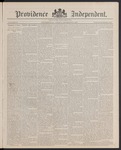 Providence Independent, V. 13, Thursday, December 8, 1887, [Whole Number: 650]