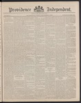 Providence Independent, V. 14, Thursday, September 27, 1888, [Whole Number: 692]