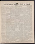 Providence Independent, V. 14, Thursday, November 22, 1888, [Whole Number: 700]