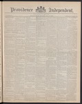 Providence Independent, V. 14, Thursday, April 18, 1889, [Whole Number: 721]