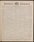 Providence Independent, V. 14, Thursday, May 9, 1889, [Whole Number: 724]