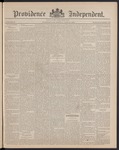 Providence Independent, V. 15, Thursday, June 13, 1889, [Whole Number: 729]