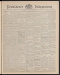 Providence Independent, V. 15, Thursday, June 27, 1889, [Whole Number: 731]