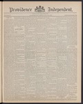 Providence Independent, V. 15, Thursday, July 25, 1889, [Whole Number: 735]