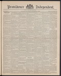 Providence Independent, V. 15, Thursday, September 5, 1889, [Whole Number: 741]