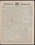 Providence Independent, V. 15, Thursday, October 10, 1889, [Whole Number: 746]