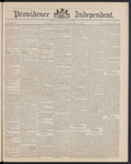 Providence Independent, V. 15, Thursday, December 19, 1889, [Whole Number: 756]