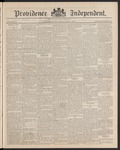 Providence Independent, V. 15, Thursday, May 1, 1890, [Whole Number: 776]