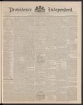 Providence Independent, V. 16, Thursday, January 8, 1891, [Whole Number: 812]