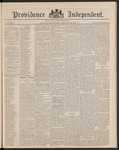 Providence Independent, V. 16, Thursday, January 22, 1891, [Whole Number: 814]